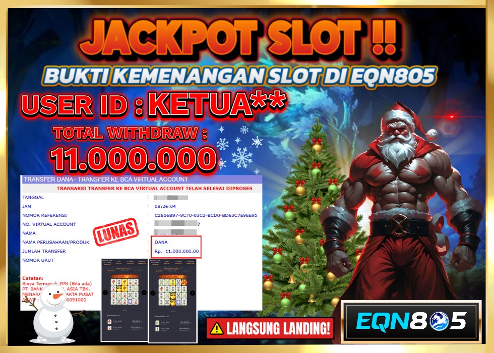 EQN805 JACKPOT  Rp 11.000.000 - LUNAS!!!