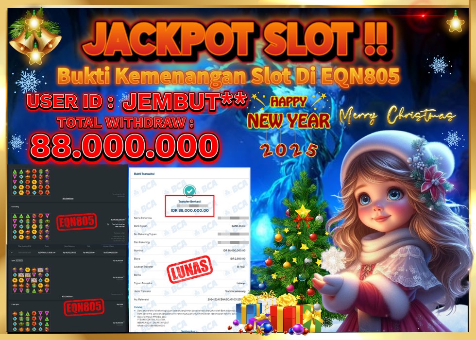 EQN805 JACKPOT  Rp 88.000.000 - LUNAS!!!