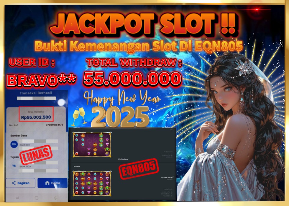 EQN805 JACKPOT  Rp 55.000.000 - LUNAS!!!